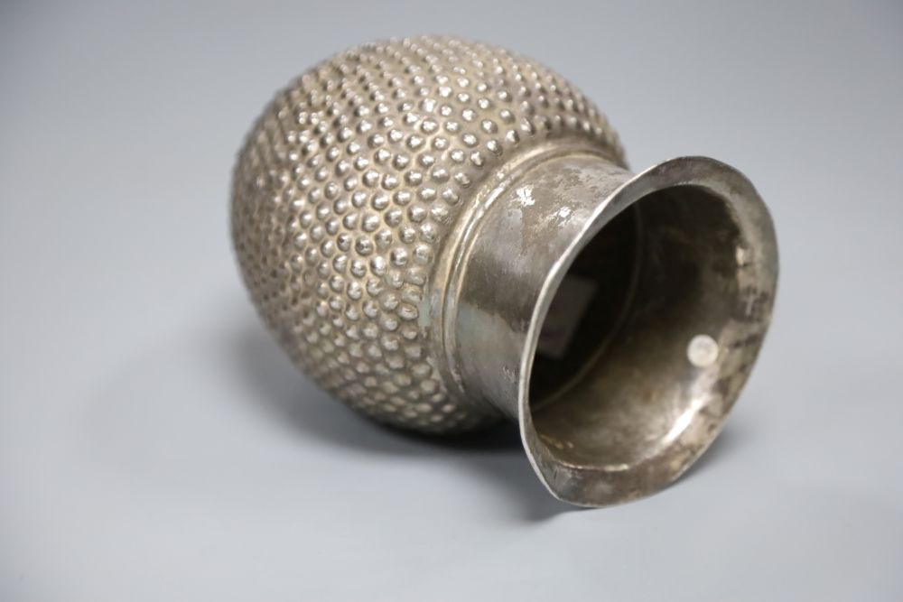A Sasonica silver pot from the collection of The Islamist, Oliver Hoare